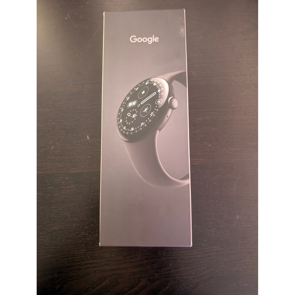 Google Pixel Watch 4 41mm LTE Matte Black Aluminum Obsidian Active Band GWSQ2